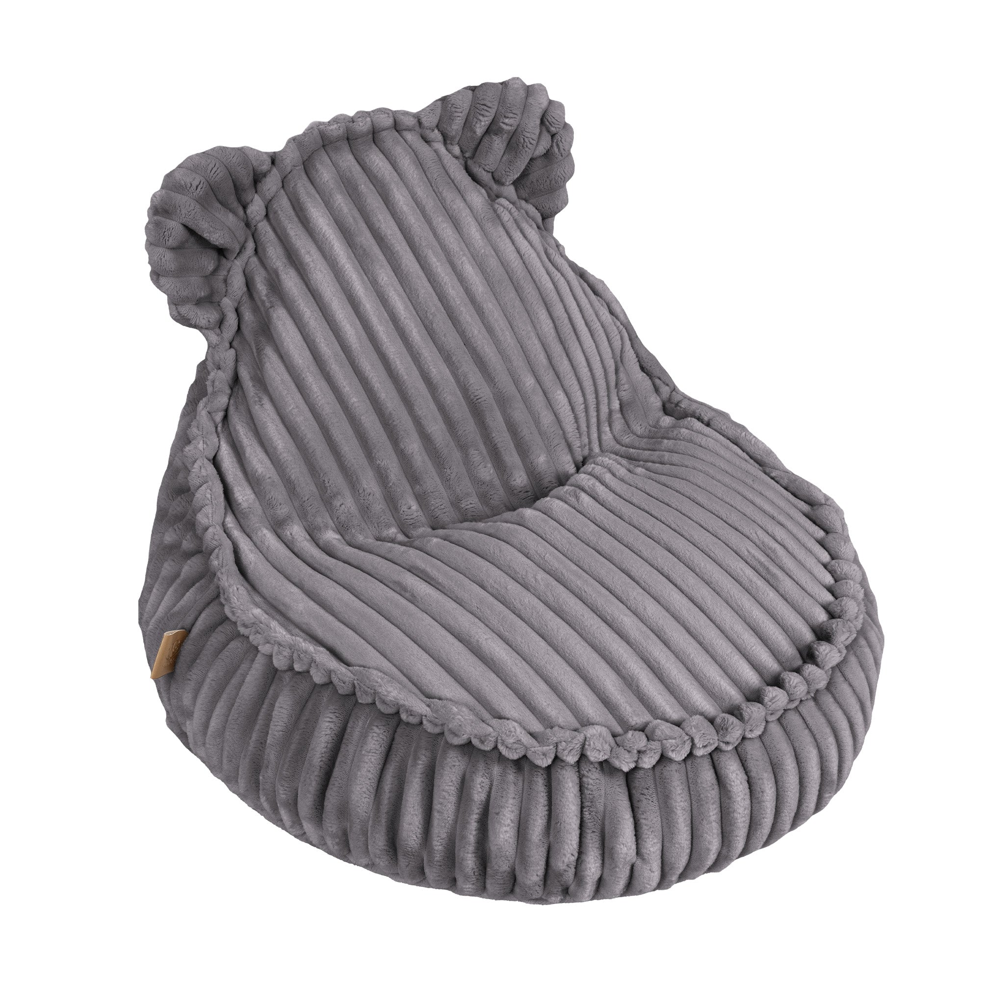 Meowbaby Churros Sako Bag Teddy Jurassic Grey