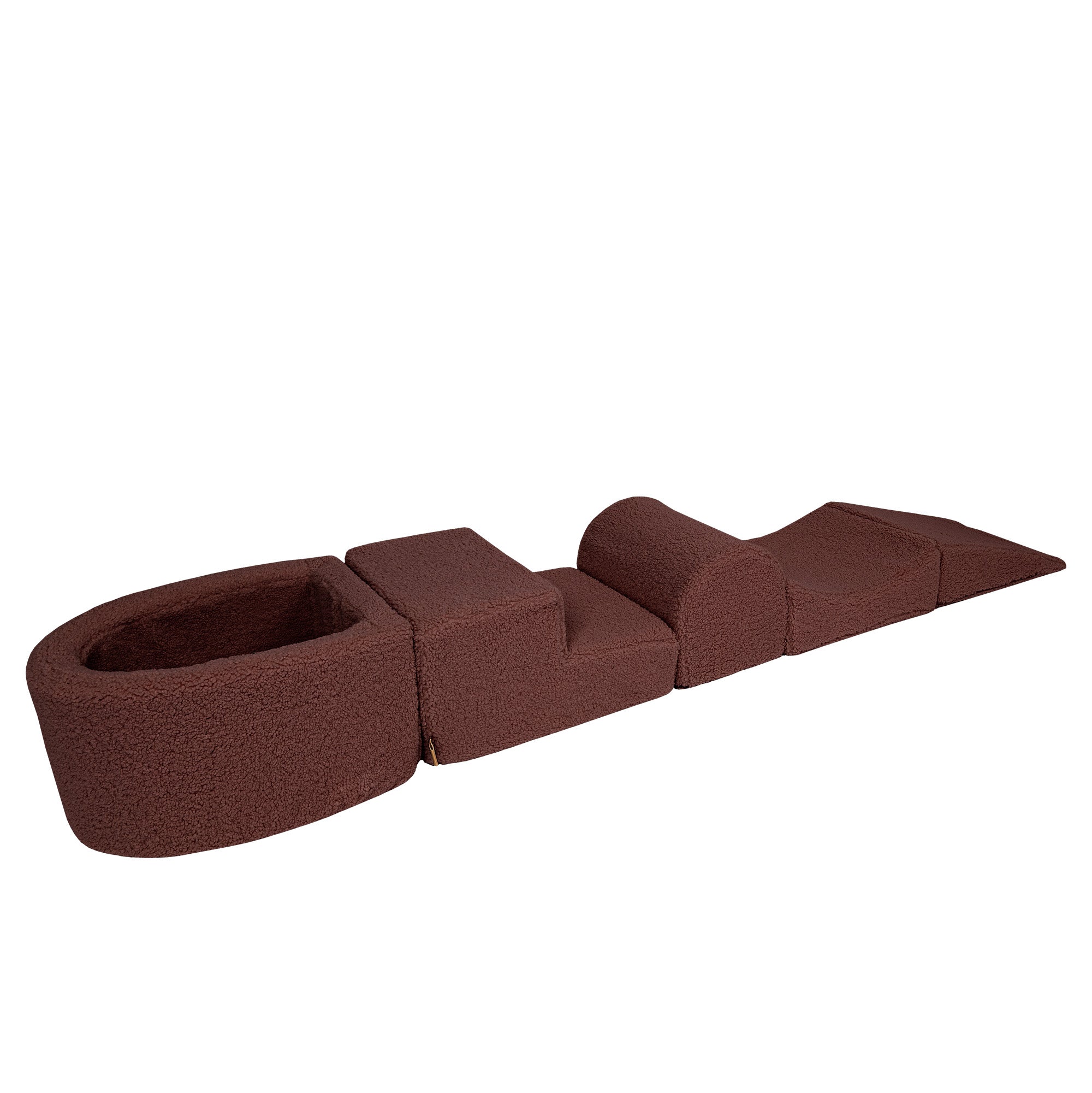 Bearly Foam Playground 5 Elements Dark Brown Meowbaby