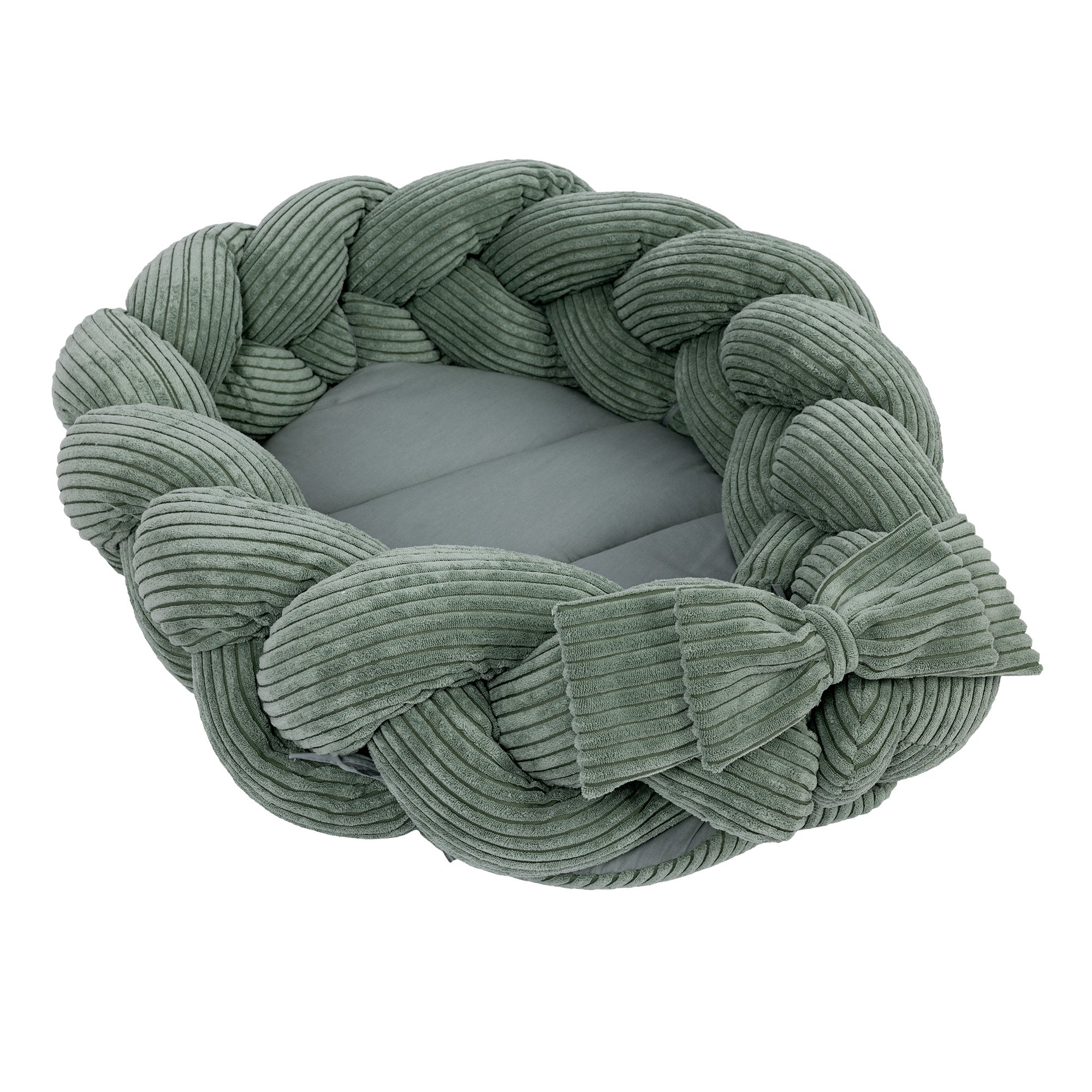 Aesthetic Baby Play Mat with Braided Bumper