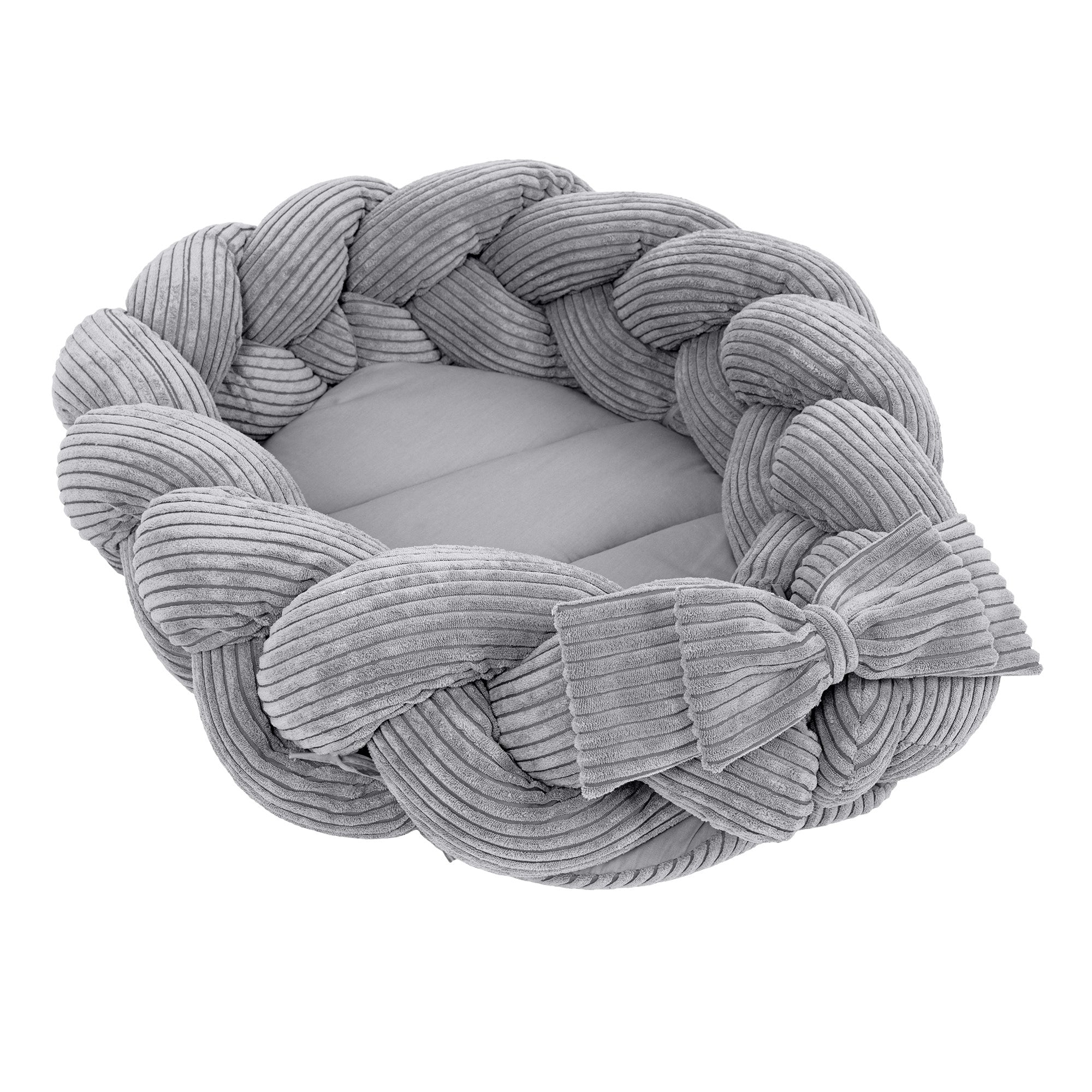 Aesthetic Baby Play Mat with Braided Bumper