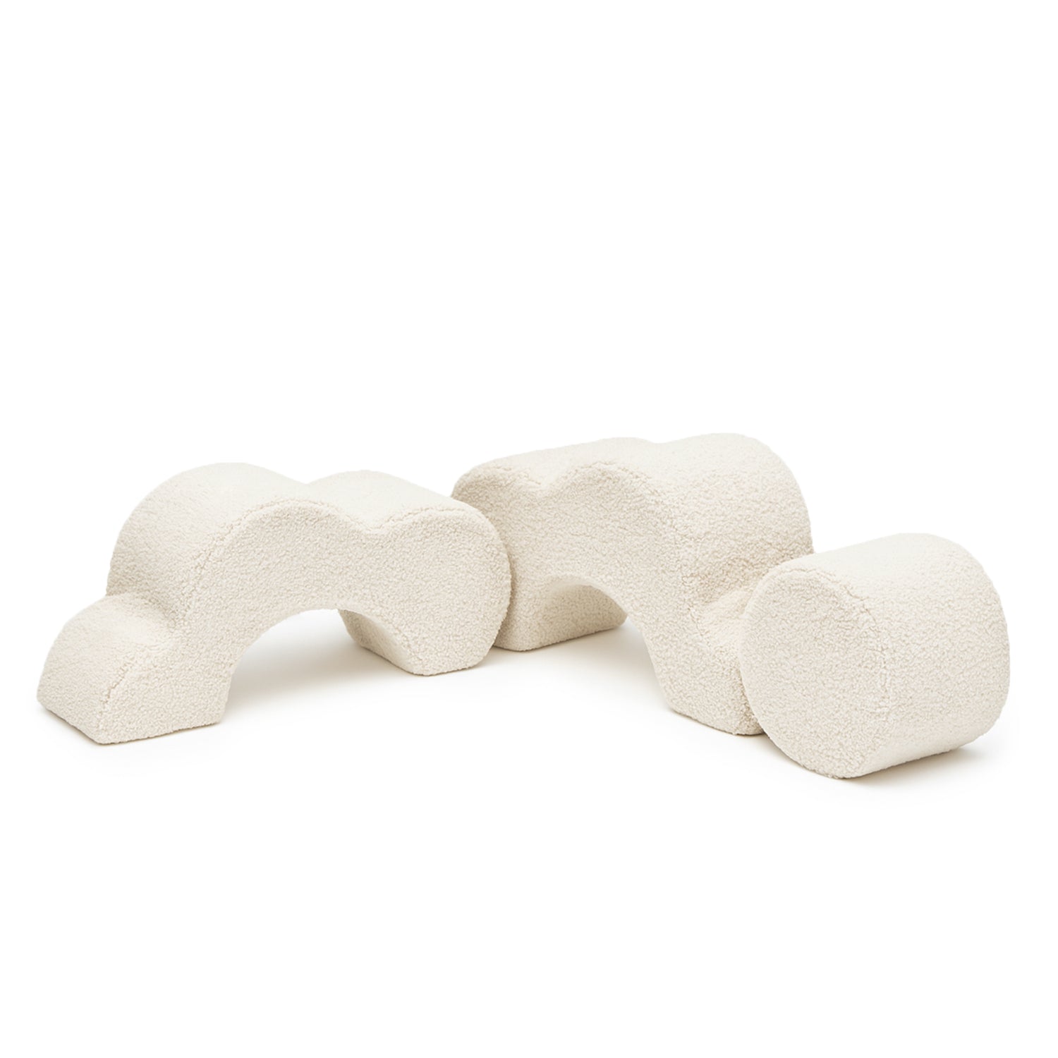 Meowbaby Foam Playground for Kids | Flower Shape Set | 3 Pieces | Bearly