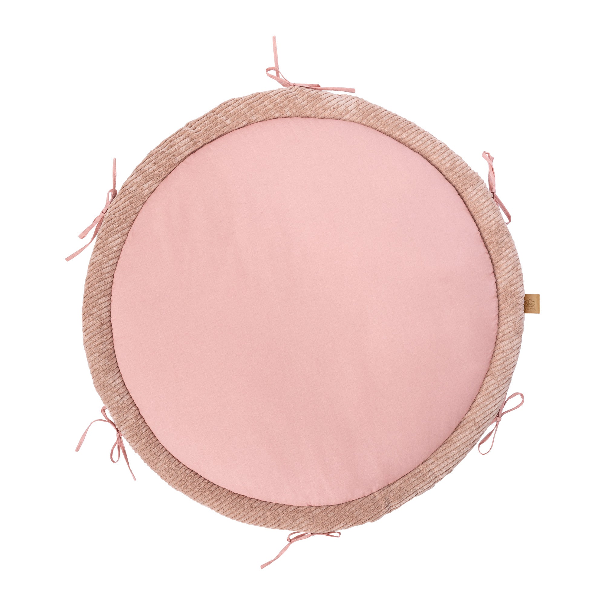 Aesthetic Baby Play Mat with Braided Bumper
