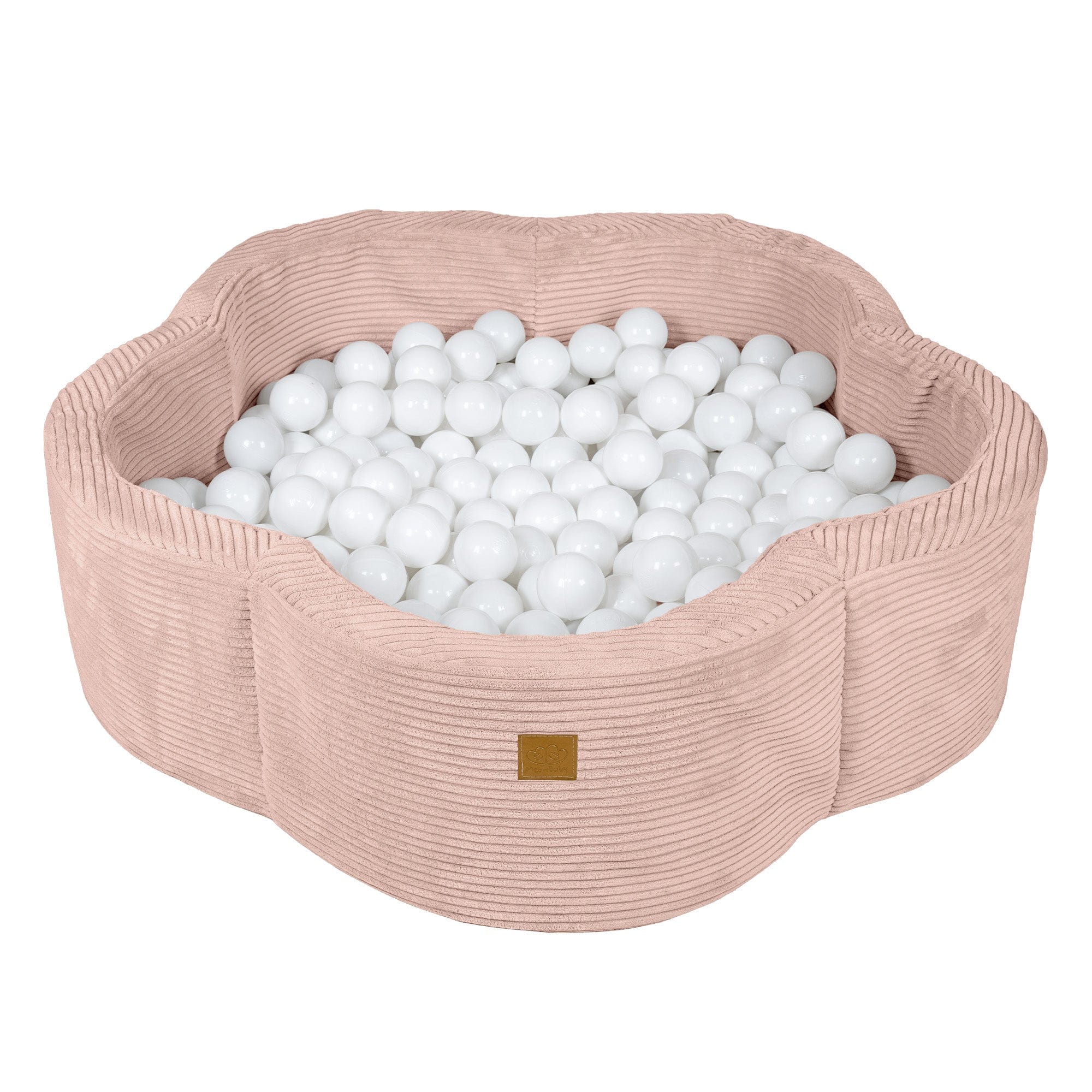 Meowbaby Aesthetic Pink Flower – Ball Pit for Children | Optional Balls 