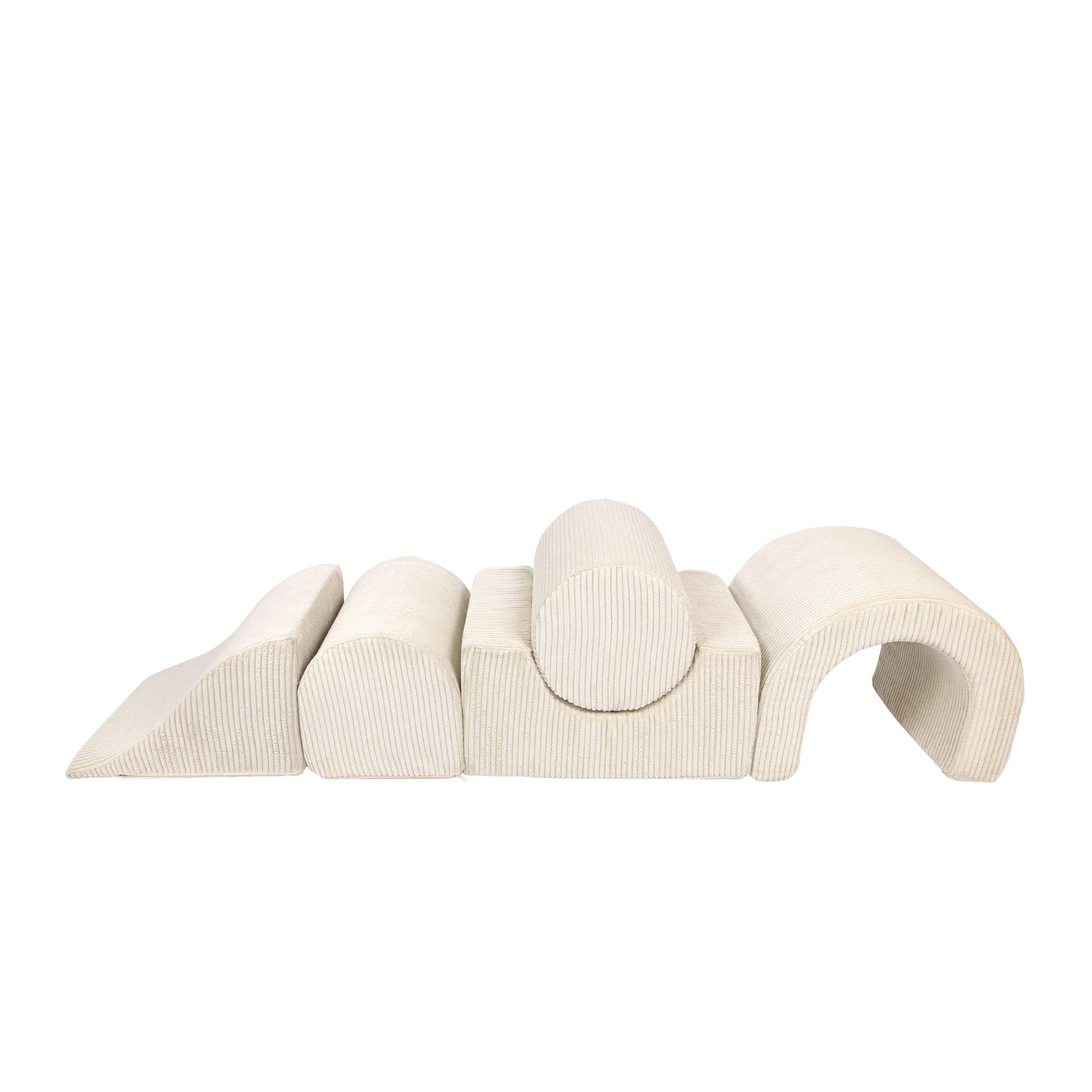 MeowBaby Aesthetic Kids Foam Climbing Blocks - Baby Soft Play Set | 5 Elements