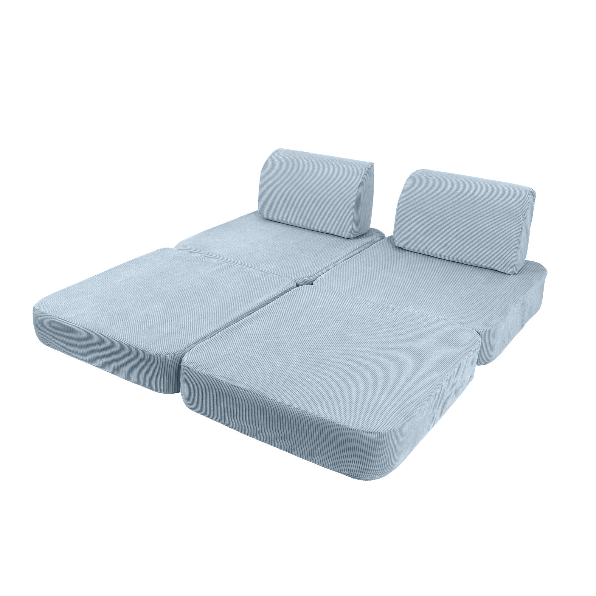 Dětská modulární pohovka 4-dílná | Kolekce Elegance (Slimcord)